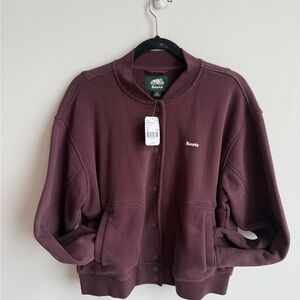 ROOTS ladies cloud flight jacket 
Large